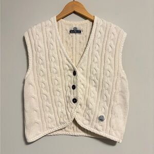 EUC Vintage BLUE WILLI’S Cable Knit Vest